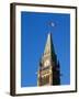 Detail of the Peace Tower, Ottawa, Ontario, Canada-Walter Bibikow-Framed Photographic Print