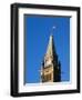 Detail of the Peace Tower, Ottawa, Ontario, Canada-Walter Bibikow-Framed Photographic Print