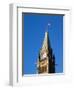 Detail of the Peace Tower, Ottawa, Ontario, Canada-Walter Bibikow-Framed Photographic Print