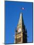 Detail of the Peace Tower, Ottawa, Ontario, Canada-Walter Bibikow-Mounted Photographic Print