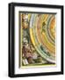 Detail of The Planisphere of Ptolemy Plate from The Celestial Atlas-Andreas Cellarius-Framed Giclee Print