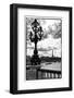 Detail of the Pont  Alexander III bridge - with the Eiffel Tower in the background - Seine River --Philippe Hugonnard-Framed Photographic Print