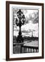 Detail of the Pont  Alexander III bridge - with the Eiffel Tower in the background - Seine River --Philippe Hugonnard-Framed Photographic Print