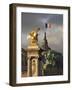 Detail of the Pont Alexandre Iii Bridge, Paris, France-Walter Bibikow-Framed Photographic Print