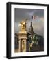 Detail of the Pont Alexandre Iii Bridge, Paris, France-Walter Bibikow-Framed Photographic Print