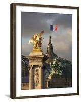 Detail of the Pont Alexandre Iii Bridge, Paris, France-Walter Bibikow-Framed Photographic Print