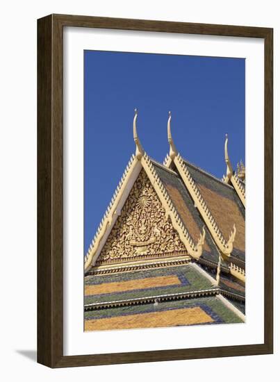 Detail of the Preah Thineang Chan Chhaya or Moonlight Pavilion-null-Framed Giclee Print