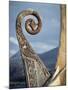 Detail of the Replica of a 9th Century Ad Viking Ship, Oseberg, Norway, Scandinavia, Europe-David Lomax-Mounted Photographic Print