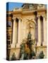Detail of the Royal Palace, Budapest, Hungary-Prisma-Stretched Canvas