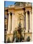 Detail of the Royal Palace, Budapest, Hungary-Prisma-Stretched Canvas