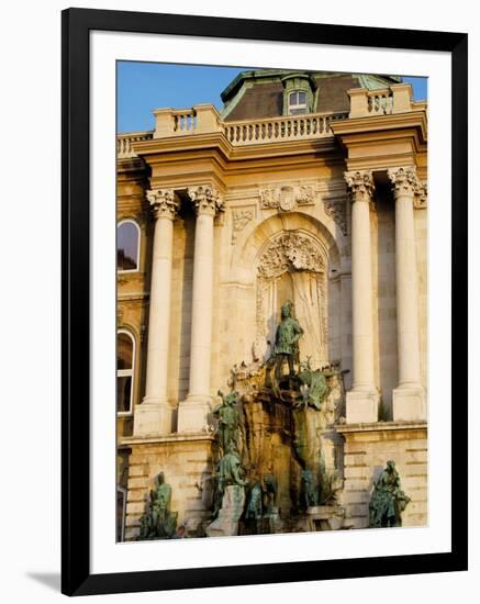 Detail of the Royal Palace, Budapest, Hungary-Prisma-Framed Photographic Print