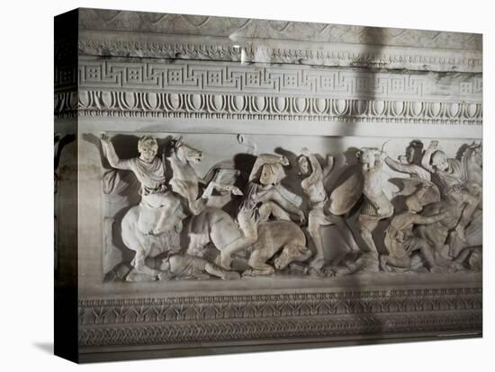 Detail of the Sarcophagus of Alexander the Great, Istanbul Museum, Turkey, Eurasia-Richard Ashworth-Stretched Canvas