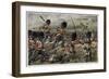 Detail of the Scots Fusilier Guards (Now Scots Guards) at the Battle of the Alma, Crimean War, 20…-Richard Simkin-Framed Giclee Print