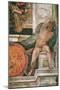 Detail of the Sistine Chapel Ceiling in the Vatican, 1508-1512-Michelangelo Buonarroti-Mounted Giclee Print
