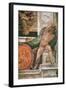 Detail of the Sistine Chapel Ceiling in the Vatican, 1508-1512-Michelangelo-Framed Giclee Print