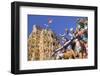 Detail of the Sri Mariamman Temple-Jon Hicks-Framed Photographic Print