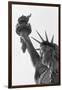 Detail of the Statue of Liberty by Frederic Auguste Bartholdi-null-Framed Premium Photographic Print