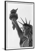 Detail of the Statue of Liberty by Frederic Auguste Bartholdi-null-Framed Premium Photographic Print