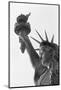 Detail of the Statue of Liberty by Frederic Auguste Bartholdi-null-Mounted Photographic Print