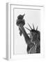 Detail of the Statue of Liberty by Frederic Auguste Bartholdi-null-Framed Photographic Print