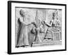 Detail of the Stele of Ur-Nammu-null-Framed Photographic Print