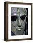 Detail of the Sutton Hoo Helmet from the ship burial. Artist: Unknown-Unknown-Framed Photographic Print