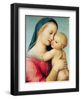 Detail of the 'Tempi' Madonna, 1508-Raphael-Framed Premium Giclee Print