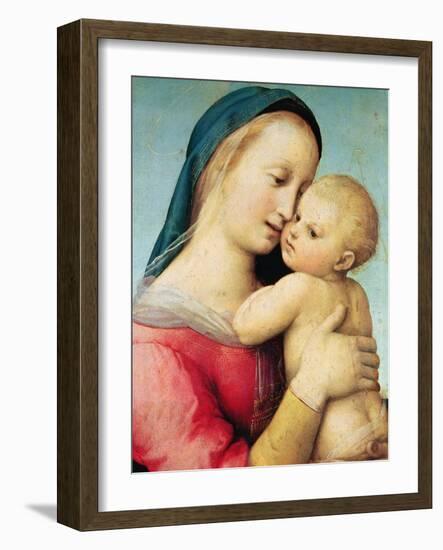 Detail of the 'Tempi' Madonna, 1508-Raphael-Framed Giclee Print