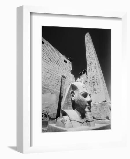 Detail of the Temple of Luxor-Stuart Westmorland-Framed Photographic Print