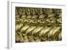 Detail of the Temple of the Emerald Buddha (Wat Phra Kaew)-John Woodworth-Framed Photographic Print