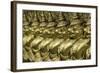 Detail of the Temple of the Emerald Buddha (Wat Phra Kaew)-John Woodworth-Framed Photographic Print