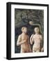 Detail of the Temptation of Adam and Eve, C.1423-25 (Fresco) (Detail of 430556)-Tommaso Masolino Da Panicale-Framed Giclee Print
