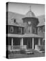 Detail of the terrace entrance, Essex County Club, Manchester, Massachusetts, 1925-null-Stretched Canvas