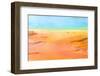 Detail of the Vibrant Colors of Grand Prismatic Pool, Yellowstone NP-dzain-Framed Photographic Print