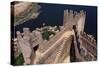 Detail of the Walls from Inside of the Knights Templar' Castle, 12th Century, Almourol, Portugal-null-Stretched Canvas