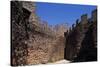 Detail of the Walls from Inside of the Knights Templar' Castle, 12th Century, Almourol, Portugal-null-Stretched Canvas