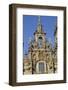 Detail of the West Front of the Santiago Cathedral-Hal Beral-Framed Photographic Print