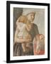 Detail of the Woman and Child, from St. Peter and St. Paul Distributing Alms, C.1427 (Detail)-Tommaso Masaccio-Framed Giclee Print