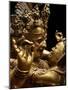 Detail of Tibetan Sculpture of Hayagriva and Consort-null-Mounted Photographic Print