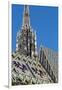 Detail of Tiled Roof of St Stephen's Cathedral-null-Framed Giclee Print