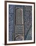 Detail of Tilework, Friday Mosque, Isfahan, Iran, Middle East-Robert Harding-Framed Photographic Print