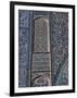 Detail of Tilework, Friday Mosque, Isfahan, Iran, Middle East-Robert Harding-Framed Photographic Print