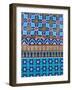 Detail of Tilework, Shrine of Hazrat Ali, Mazar-I-Sharif, Afghanistan-Jane Sweeney-Framed Photographic Print