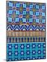 Detail of Tilework, Shrine of Hazrat Ali, Mazar-I-Sharif, Afghanistan-Jane Sweeney-Mounted Photographic Print