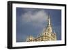 Detail of Top of Building in Moscow, Russia-Richard Bryant-Framed Photo