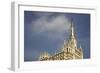 Detail of Top of Building in Moscow, Russia-Richard Bryant-Framed Photo