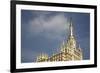 Detail of Top of Building in Moscow, Russia-Richard Bryant-Framed Photo