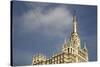 Detail of Top of Building in Moscow, Russia-Richard Bryant-Stretched Canvas