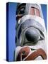 Detail of Totem Pole, Queen Charlotte Islands, British Columbia (B.C.), Canada-Oliviero Olivieri-Stretched Canvas