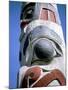 Detail of Totem Pole, Queen Charlotte Islands, British Columbia (B.C.), Canada-Oliviero Olivieri-Mounted Photographic Print